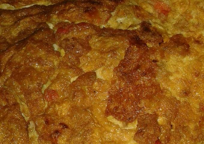 Anti Ribet, Memasak Dadar telur sambal Irit Anti Gagal