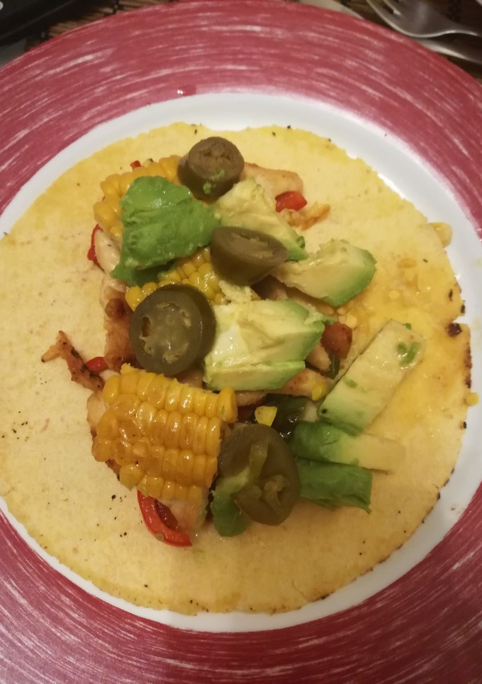 Una foto de Fajitas de pollo