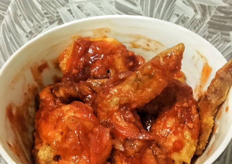 Spicy chicken wing