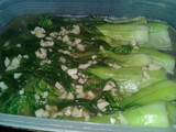 Pakcoy garlic
