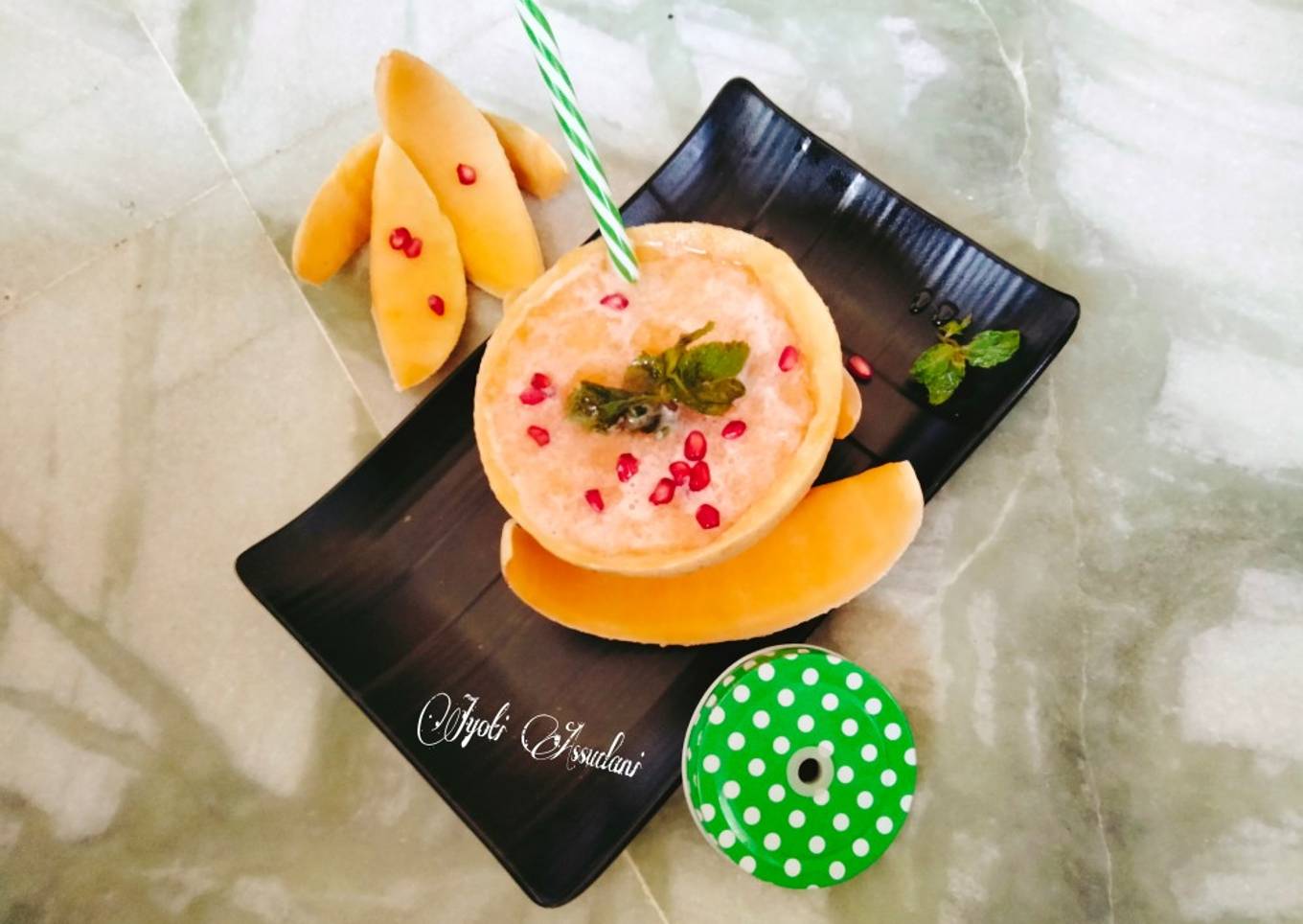 Musk melon juice ❤️π₯€π