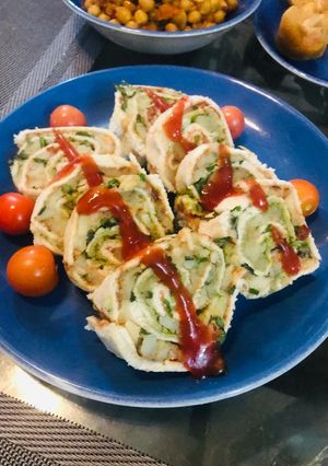 A picture of Pinwheel Sandwich.