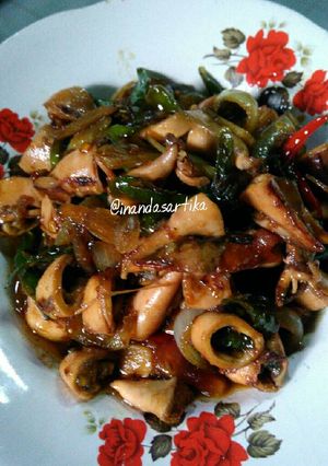 Foto resep Cumi Asin Cabe Ijo Pedas Manis