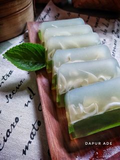 Foto resep Puding Kelapa Muda Melon