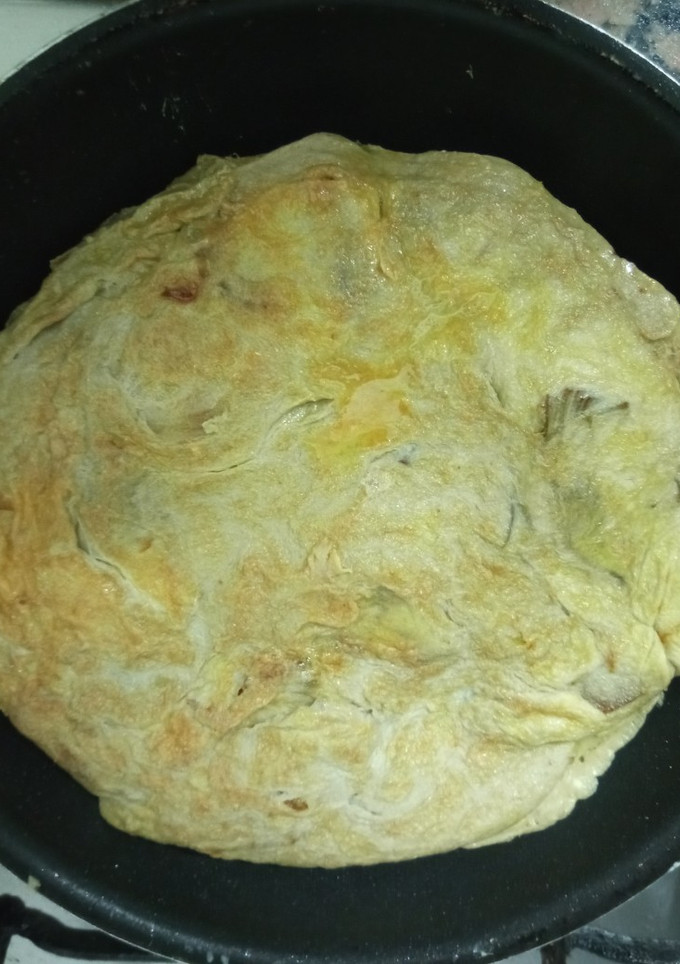 Una foto de Tortilla de alcachofa