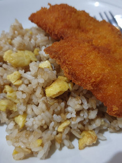 Foto resep Nasi goreng katsu (ala anak kos)