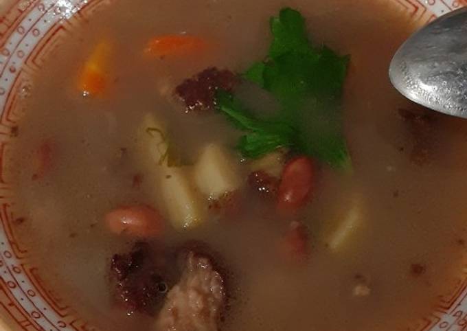 Resep Soup brunebun (kacang merah)seger yang Menggugah Selera