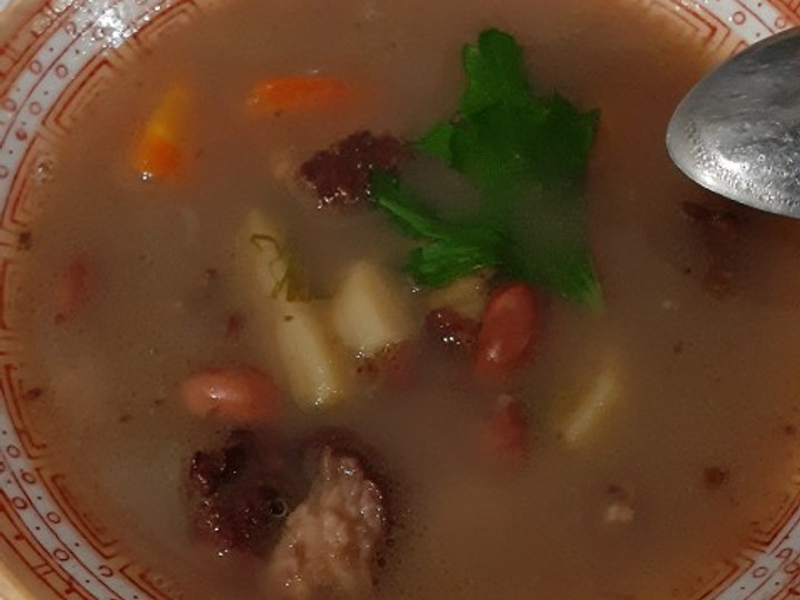 Resep Soup brunebun (kacang merah)seger yang Menggugah Selera