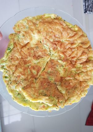 Foto resep Telur dadar sayuran tabur keju