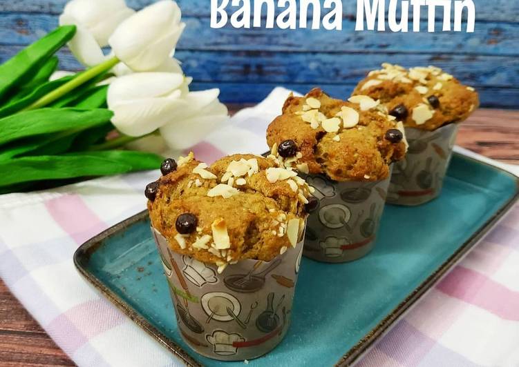 Resep Banana Muffin, Enak Banget
