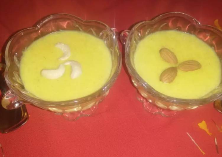 Shahi kesar phirni
