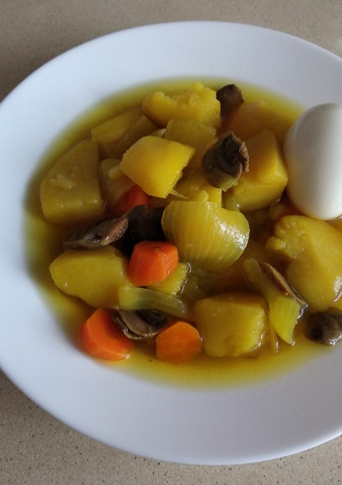 Una foto de Sopa de verduras