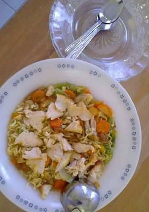 Foto resep Mie Rebus ala Mama Vien