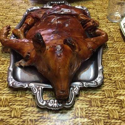 Cochinillo asado al horno Receta de Raspa- Cookpad
