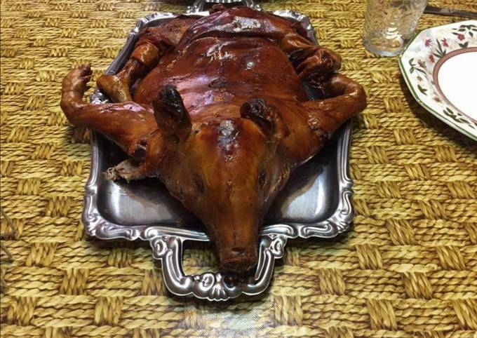 Cochinillo asado al horno Receta de Raspa- Cookpad