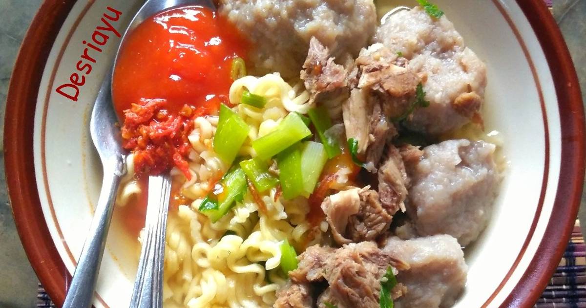 1 880 resep  bakso  sapi blender  enak dan sederhana Cookpad