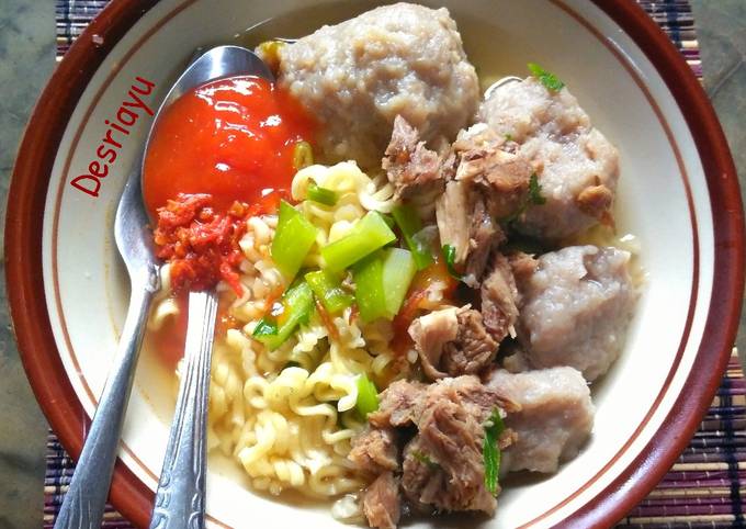 Bakso Sapi (Pakai Blender)