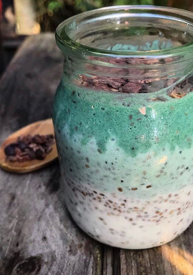 Una foto de Chía pudding