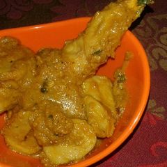 A picture of Soya chaap.