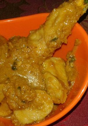 A picture of Soya chaap.