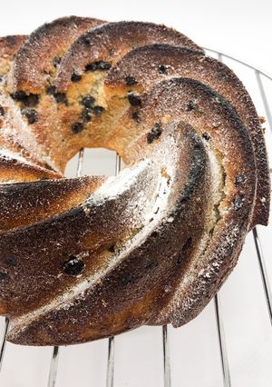 Una foto de Budín de banana