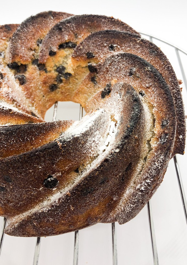 Una foto de Budín de banana