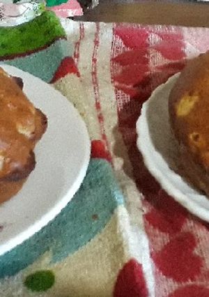 Una foto de Torta de manzana y pera