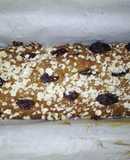 Budín de avena con zanahoria y pasas de uva