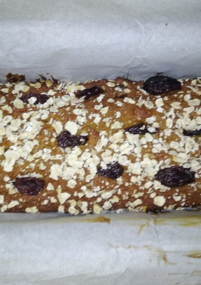Una foto de Budín de avena con zanahoria y pasas de uva