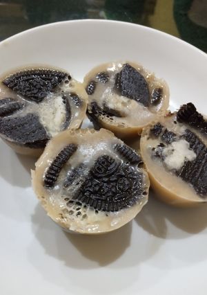 Foto resep Puding oreo yummy.