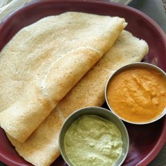 A picture of Plain dosa.