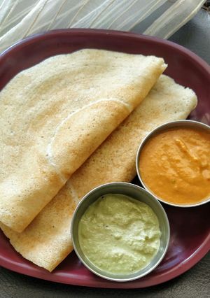 A picture of Plain dosa.