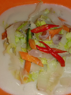 Foto resep Sawi wortel lemak putih