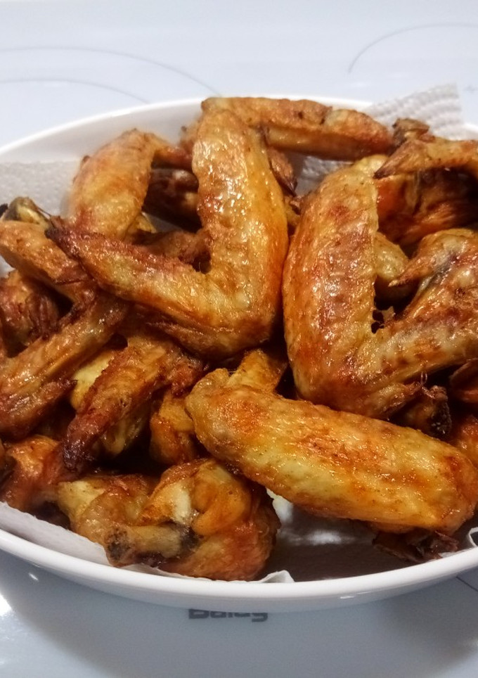 Una foto de Alitas al horno crujientes