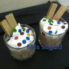A picture of Cold Chocolate Float #GarmionKMashroobat#3WeeksChallenge.