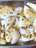 Pescado a la mostaza