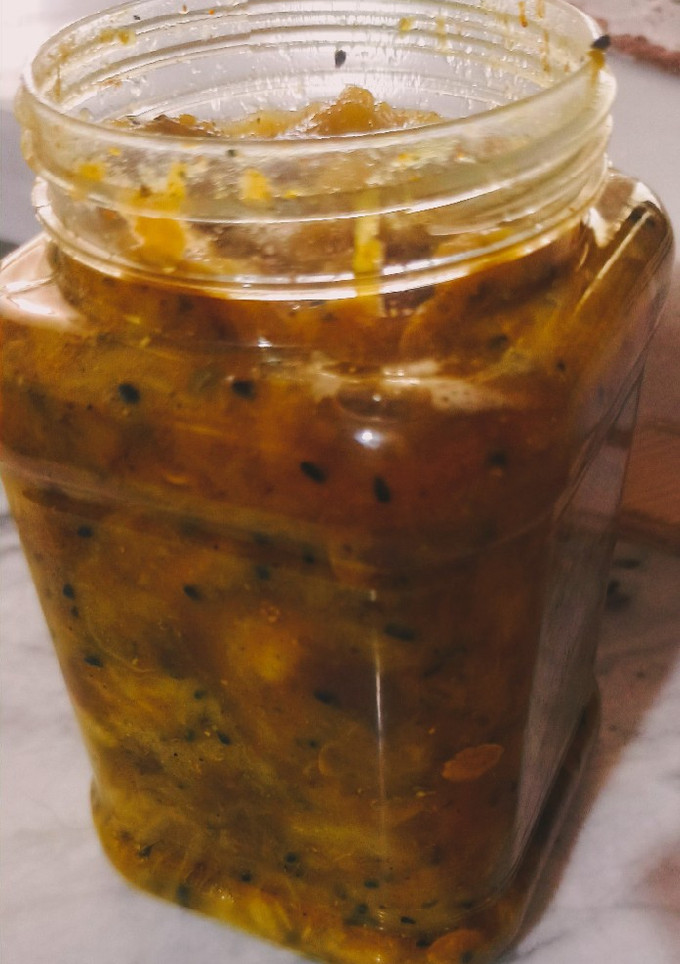 عکسی از دستور ترشی نازخاتون