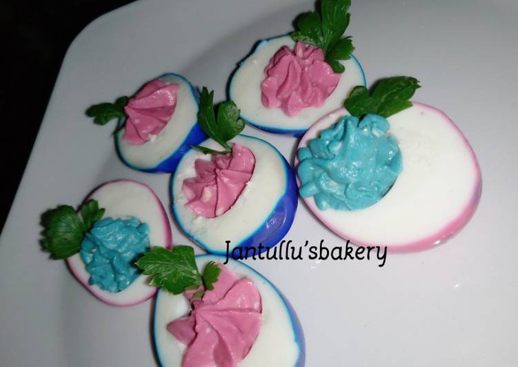 Recipe of Perfect Colourful deviled egg