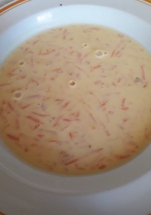 Sárgarépaleves recept fotója