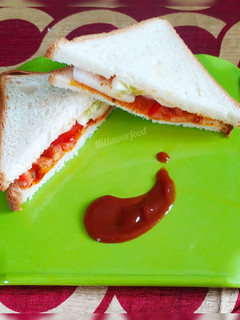 A picture of Simple Bread Sandwich Recipe.