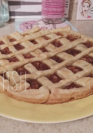 صورة لوصفة فطيرة التفاح سهله وسريعه (مطبخ انوشآ) 🍎🍏🤤