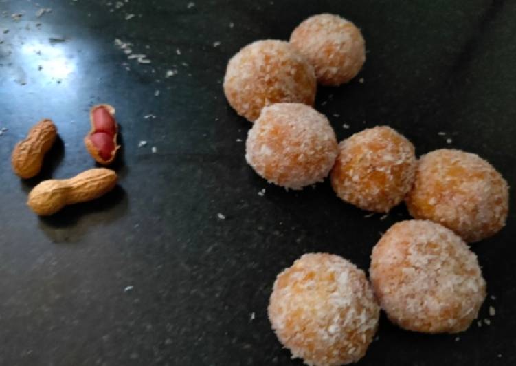 Simple Way to Make Homemade Peanut ladoo