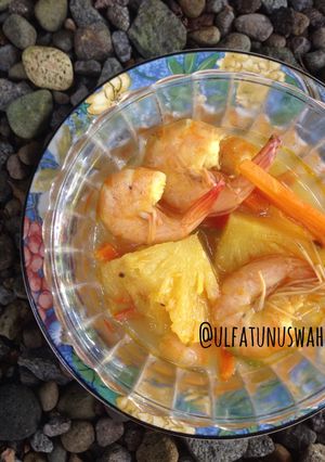 Foto resep Pindang udang nanas madu