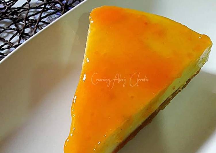 Tarta de limón y queso con toques aromáticos árabes