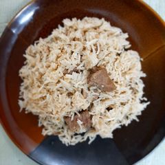 A picture of Beef pulao.