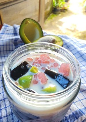 Foto resep Es Alpukat Cincau