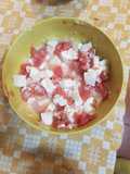 Causeo de queso fresco