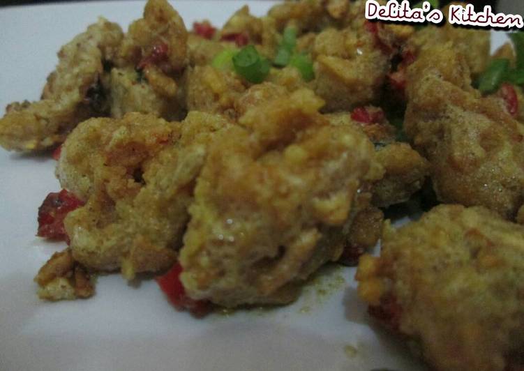 Resep Ayam Saus Telur Asin oleh Delita's Kitchen - Cookpad