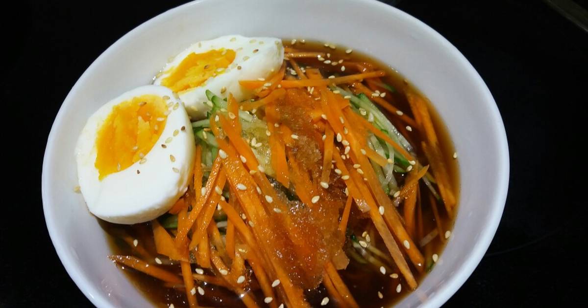 8 resep mie dingin korea enak dan sederhana ala rumahan - Cookpad
