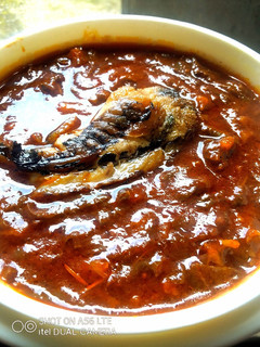 A picture of Native Green Vegetable (Amaranthus) Stew.